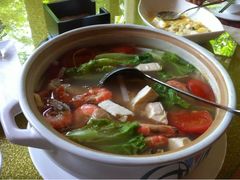 iphone_upload_pic-三亚海韵度假酒店·渔人码头海鲜火锅BBQ自助餐厅·落日吧