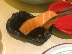 三文鱼刺身-柏鮨寿司.刺身.定食(米山町地中海店)