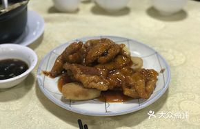 Sweet and Sour Pork Cutlet with Fruit Juice