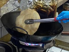 -小红车炸蛋葱油饼