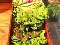 生菜拼盘-黑牛の店·和牛烧肉(大悦城店)
