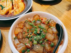 腊汁肉炒凉粉-山丹丹西北菜(金贸大厦店)
