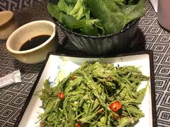 凉拌松针-阿谋美食·广西菜
