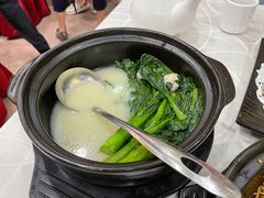 手打鱼滑浸青菜-万年酒楼(越秀南路店)
