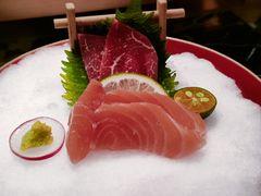 雪花和牛三文鱼刺身拼盘-牛将军•涮肉•烤肉•铁板烧(北京王府井·故宫店)