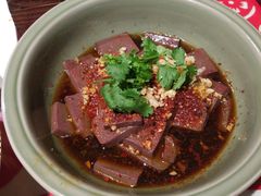 辣子蒜羊血-汉唐宴长安食府