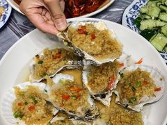 蒜蓉扇贝-笔墨纸虾之烧烤海鲜虾尾(好爱广场店)
