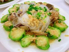 蒜香白贝粉丝蒸胜瓜-顺德人家食府(黄金广场店)
