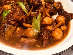 野生茨菇雪花牛肉-香阁餐厅·常州菜·常州菜代表品牌(新北奥体店)