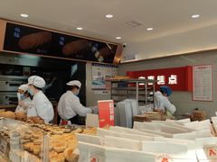 面包甜点陈列柜-宫喜糕点(共青团路店)