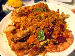 避风塘炒大虾-新大咀港式茶餐厅(宝山万达店)