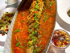 私家跳水鱼-小河盐帮·私家菜·烤鸭(三元桥·霄云路店)