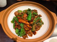 山菌辣椒炒肉-桂小厨广西菜(万象城店)