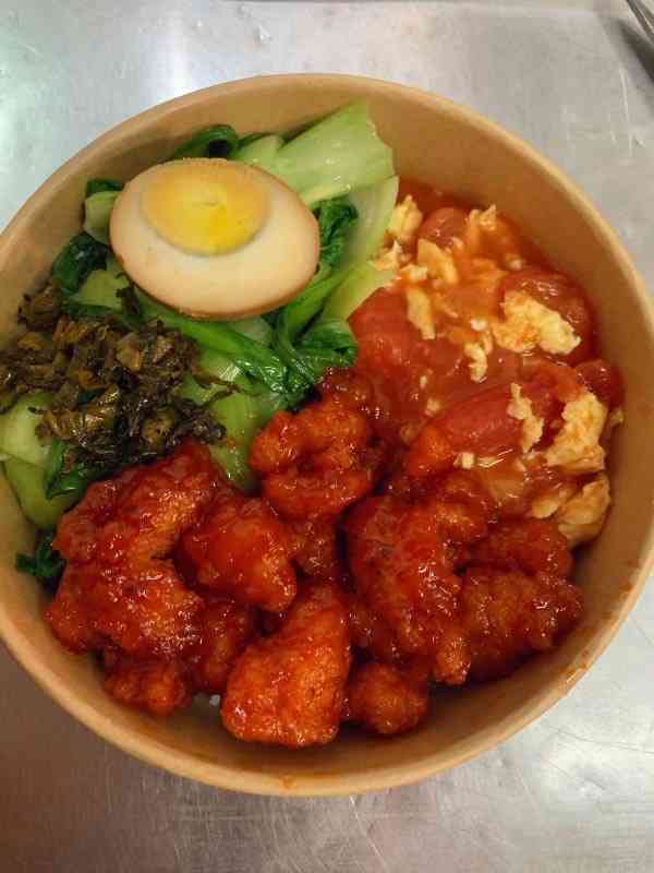 饭爵中式便当-"#92【热销】鸡排肉卷双拼便当#饭爵便当.