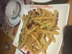 干煸藕条-庆峰龙虾烧烤(合肥一店)
