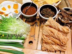 煎饼卷大葱-村长家的疙瘩汤(淄博路店)