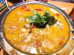 金汤酸辣田鸡-路边摊小炉子烧烤