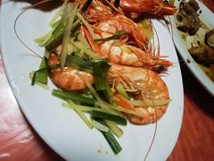 白灼大虾-车头老二大排档