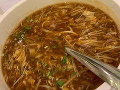 酸辣猪肚汤-开海·红岛海鲜虾水饺(石老人店)