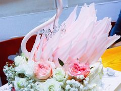 Cakeboss蛋糕老板双层鲜花粉天鹅蛋糕-CAKE BOSS 蛋糕老板(西单君太百货店)
