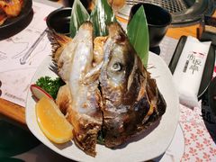 烤三文鱼头-赤坂亭·M9和牛烧肉·铁板烧·日料398放题(长泰广场店)