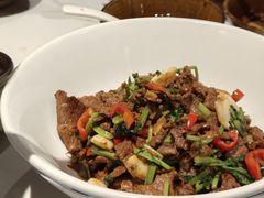 小炒牛肉-侯家庄私房菜馆观景餐厅