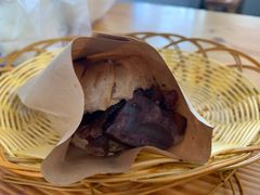 烧饼夹肉-李小老烧饼(常营民族家园店)