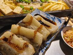 鸳鸯糍粑-探鱼·鲜青椒爽麻烤鱼(天一广场店)