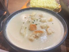 奶油蘑菇汤-MI WU FACTORY米屋美食工厂餐厅(绿地店)