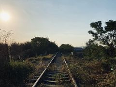 -乌龙涧铁道铁轨景