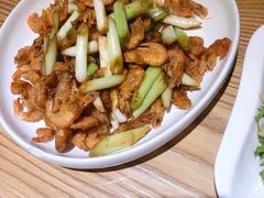 小镇小葱炒小河虾-小镇大厨新概念复合中餐厅(万达广场大连高新店)