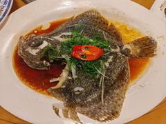 清蒸多宝鱼-汇景花园酒家(基立下道店)