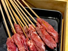 手工鲜切羊串串-古铜老院铜锅涮肉·清真(双井店)