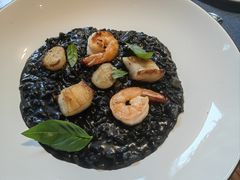 威尼斯海鲜墨鱼汁烩饭-Ponte 意大利餐厅