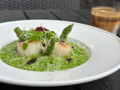澳带芦笋烩饭-自如ZSPACE四合院艺术餐厅