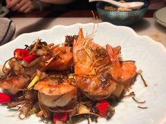 野山蒜油爆虾-枚青·临安酒肆(腾飞大厦店)
