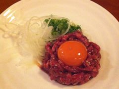 生拌黑毛牛肉-牛玄庵日式寿喜烧·料理店(新源里店)