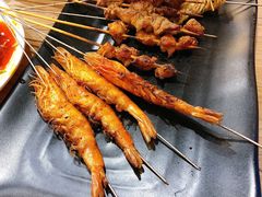 掌中宝-宝记烧烤·碳锅羊肉·羊蝎子火锅·夜食社(文体路创始店)