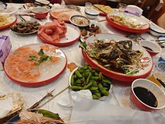-海盗船. 龙虾烧烤. 酒馆