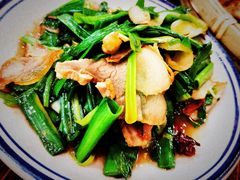 蒜苗炒腊肉-刘师父老汉口江湖菜(蔡锷路店)