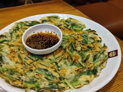 韭菜饼-喇喇排骨火锅·传统韩式脊骨汤(望京西园总店)