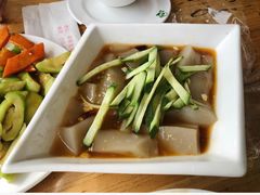 自制凉粉-望湖烤鱼