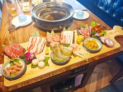 -明洞阿姨·韩式酱蟹烤肉·创意料理(三元桥店)