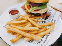 汉密尔顿牛肉堡-blend咖啡部落(车公庙店)