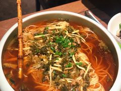 雪菜肉丝面-香园茶社·金陵小灶(老门东店)