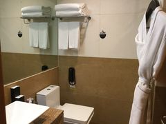 浴室-珠海拱北口岸希尔顿欢朋酒店