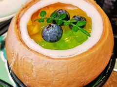 蓝莓啵啵椰子冻-聚汇坊椰子鸡·山野菌(环市东店)