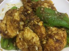 虎皮尖椒荷包蛋-文杰餐馆(南洪时尚风情街店)
