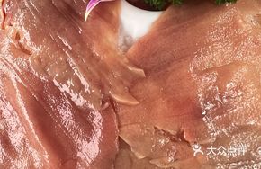 Snowy Plate Pork Kidney Slices