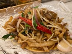 炒河粉-白仁仔· 活烤海鲜 宵夜(豫园店)